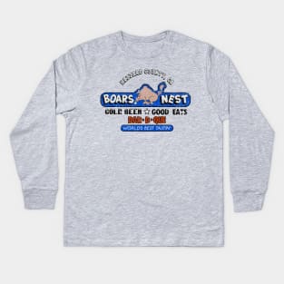 The Boars Nest - Hazard County Kids Long Sleeve T-Shirt